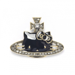 Hello Kitty Cartoon Pin Anime Brooch