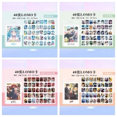 13 Styles 58*78mm 40pcs/set Hitman Reborn Hatsune Miku Cartoon Anime LOMO Card