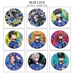 （With Light）9 Styles Blue Lock Cartoon Anime Clock