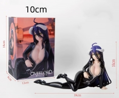 10cm Overlord Albedo Cartoon Sexy Girls Anime PVC Figures