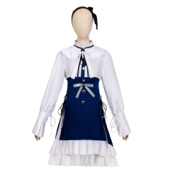5 Sizes Arknights Amiya Cartoon Anime Cosplay Costume Set