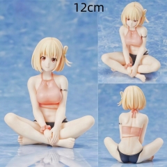 （Opp Bag/No Box）12cm Lycoris Recoil Nishikigi Chisato Cartoon Anime PVC Figure