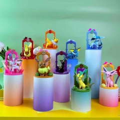 9pcs/set Pokemon Cartoon Anime PVC Figure