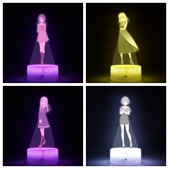 日常系列）颂乐人偶BanG Dream! Ave Mujica动漫周边內印立牌式夜灯