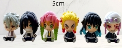 6款坐姿鬼灭5CM165克，