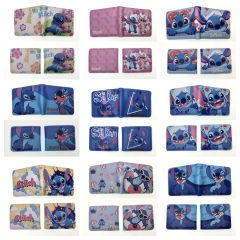 10 Styles Lilo & Stitch Cartoon Purse Short Anime Wallet