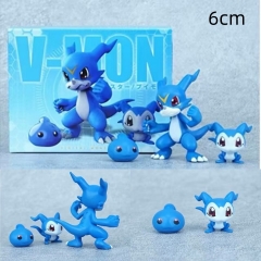 数码暴龙 V仔兽套组6cm