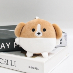 8*7*5CM Cute Dog Cartoon Anime Plush Toy Pendant
