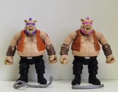2pcs/set Teenage Mutant Ninja Turtles Ninja Rescue Cartoon Anime PVC Figure Set