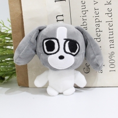 12*10*6CM Cute Dog Cartoon Anime Plush Toy Pendant