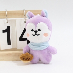11*6*5CM K-POP BTS Bulletproof Boy Scouts Cartoon Anime Plush Toy Pendant