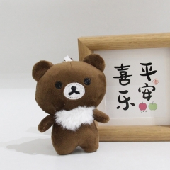 10*8*4CM Rilakkuma Cartoon Anime Plush Toy Pendant