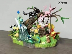 27cm Pokemon Eeveelution Cartoon Anime PVC Figure