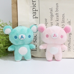 2 Styles 11*9*6CM Rilakkuma Cartoon Anime Plush Toy Pendant