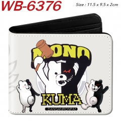 Danganronpa: Trigger Happy Havoc Cartoon Purse Anime Short Wallet
