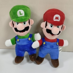 2PCS/SET 15CM Super Mario Bro Anime Plush Toy Pendant