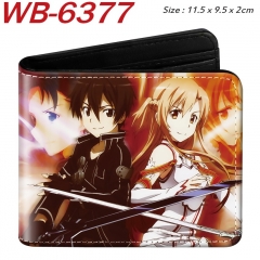 3 Styles Sword Art Online | SAO Cartoon Purse Anime Short Wallet