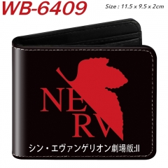 EVA/Neon Genesis Evangelion Cartoon Purse Anime Short Wallet