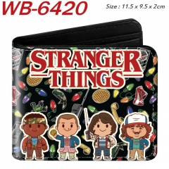 Stranger Things Cartoon Purse Anime Short Wallet