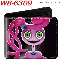 Poppy Playtime Cartoon Purse Anime Short Wallet