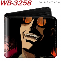 Hellsing Cartoon Purse Anime Short Wallet
