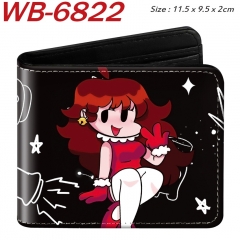 Friday Night Funkin Cartoon Purse Anime Short Wallet