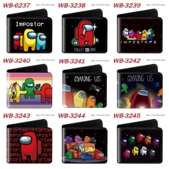 11 Styles Among US Cartoon Purse Anime Short Wallet
