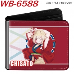 Lycoris Recoil Cartoon Purse Anime Short Wallet