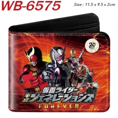 Kamen Rider Ex-Aid Cartoon Purse Anime Short Wallet