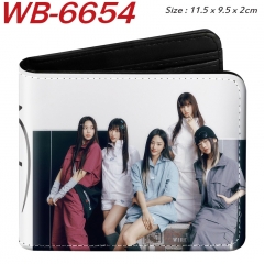 Newjeans Cartoon Purse Anime Short Wallet