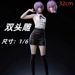 电锯人 蕾塞  双头雕 32cm