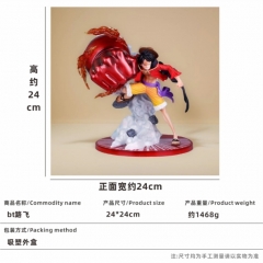 bt路飞 "外盒吸塑。重1468克 产品：高24cm，宽24cm"