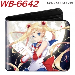 2 Styles Pretty Soldier Sailor Moon Cartoon Purse Anime Short Wallet