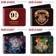 5 Styles Harry Potter Cartoon Purse Anime Short Wallet