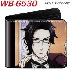 2 Styles Kuroshitsuji/Black Butler Cartoon Purse Anime Short Wallet