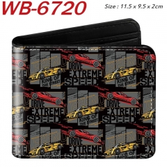 2 Styles Car Cartoon Purse Anime Short Wallet