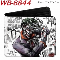2 Styles The Joker Cartoon Purse Anime Short Wallet