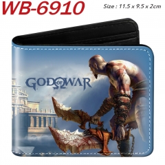 God of War Cartoon Purse Anime Short Wallet