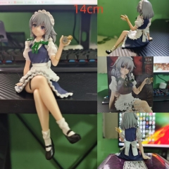 14cm Touhou Project Izayoi Sakuya Anime PVC Figure Toy