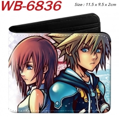 2 Styles Kingdom Hearts Cartoon Purse Anime Short Wallet
