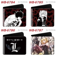 5 Styles Death Note Cartoon Purse Anime Short Wallet