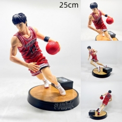 25cm Slam Dunk Rukawa Kaede Cartoon Anime PVC Figure