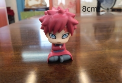 （No Box）8cm Naruto Gaara Cartoon Anime PVC Figure