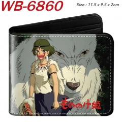 Princess Mononoke/Mononoke Hime Cartoon Purse Anime Short Wallet