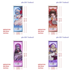 7 Styles Touhou Project Cartoon Wallscrolls Waterproof Anime Wall Scroll
