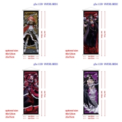 6 Styles OVERLORD Cartoon Wallscrolls Waterproof Anime Wall Scroll