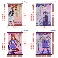 赛马娘芦毛灰姑娘Uma Musume Cinderella Gray（Gray） 挂画60x90CM＆40X60CM