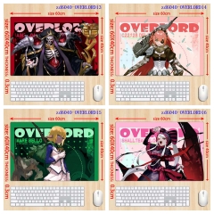 60*40*0.3cm 6 Styles OVERLORD Cartoon Anime Mouse Pad