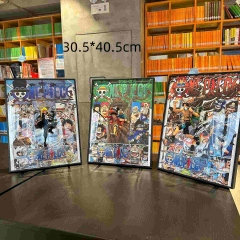 海贼王路飞萨博艾斯手办立体画模型潮玩礼物摆件动漫手办批发代发