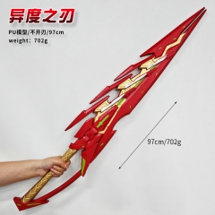 97CM Xenoblade Chronicles 2 PU Material Anime Katana Sword